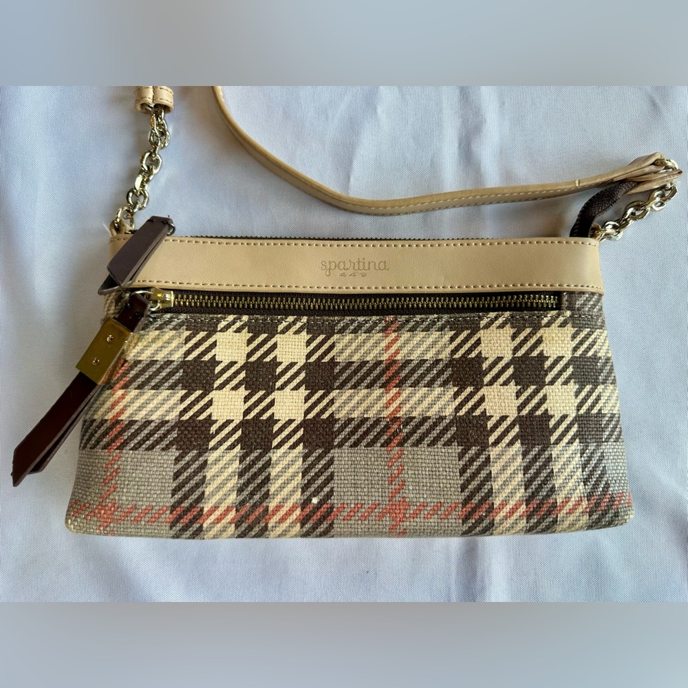 Spartina 449 Wymberly Plaid Crossbody Shoulder Purse